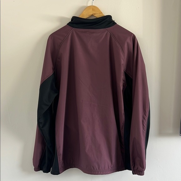 Men's Don Bosco Maroon and Black Jacket - Picture 4 of 4